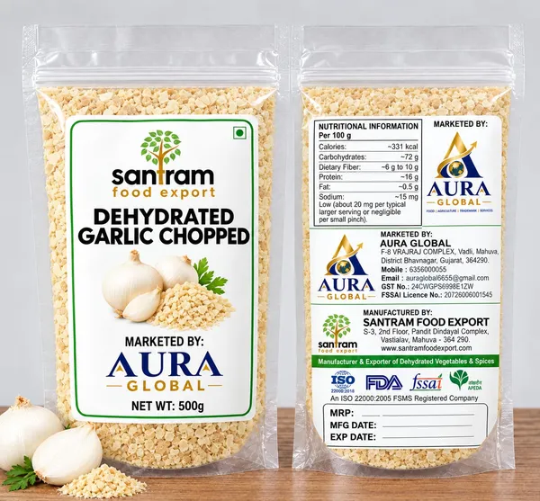 Santram_Dehydrated_Garlic_Chopped