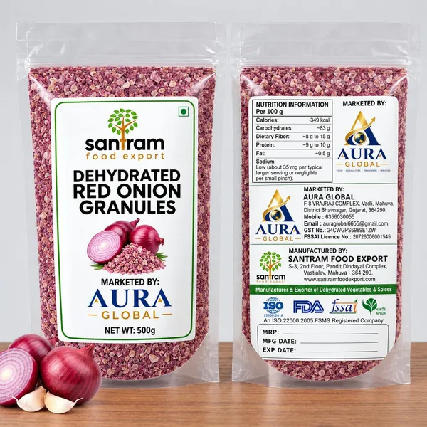 Aura_Global_Dehydrated_Red_Onion_Granules_500Gm