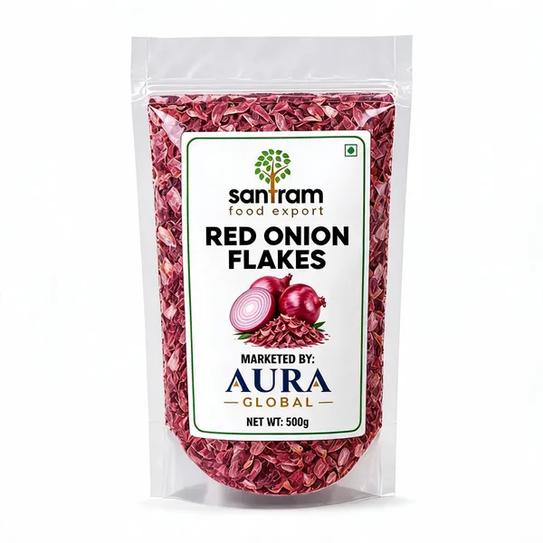 Aura_Global_Dehydrated_Red_Onion_Flakes_500Gm