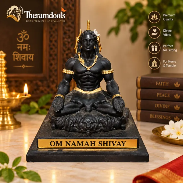 Black_And_Gold_Lord_Shiva_Idol_For_Home_And_Temple