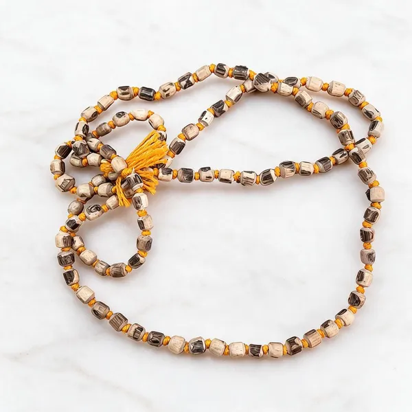 Brown_Tulsi_Beads,_Cotton_Thread_Prayer_Mala_For_Japa,_Meditation_And_Devotional_Wear