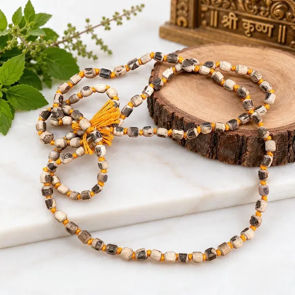 Jaap_Kit(The_initiation_)Tulsi_Mala_Cotton_Jap_Potli,_Rose_Fragrance,_Sandalwood/Chandan_Tilak_Tulsi_Mala,_Jap_Potli,_Rose_Frangrance,_Chandan_Tilak_For_Devotional_Practice_And_Gifting