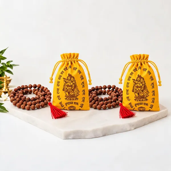 Yellow_And_Brown_Rudraksha_Beads,_Cotton_Thread,_Cotton_Jap_Potli_Rudraksha_Mala_,_Jap_Potli_For_Devotional_Practice_And_Gifting_Pack_Of_2