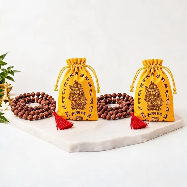 Yellow_And_Brown_Rudraksha_Beads,_Cotton_Thread,_Cotton_Jap_Potli_Rudraksha_Mala_,_Jap_Potli_For_Devotional_Practice_And_Gifting_Pack_Of_2