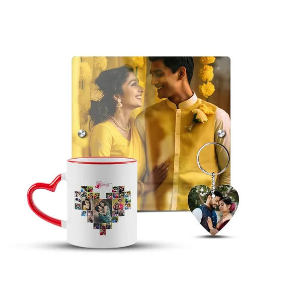 Personalized_Photo_Frame_Mug_And_Keychain_Gift_Set