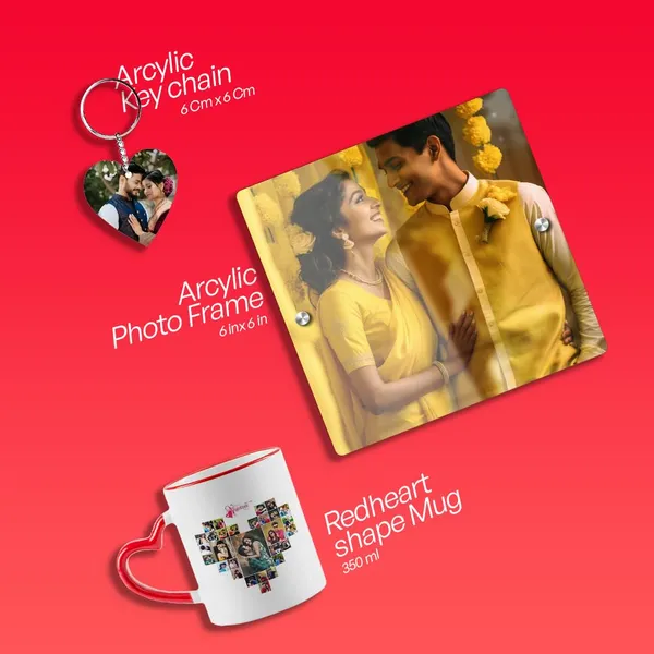 Personalized_Photo_Frame_Mug_And_Keychain_Gift_Set