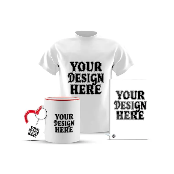 Personalized_Gift_Set_With_T_Shirt_Mug_Frame_And_Keychain