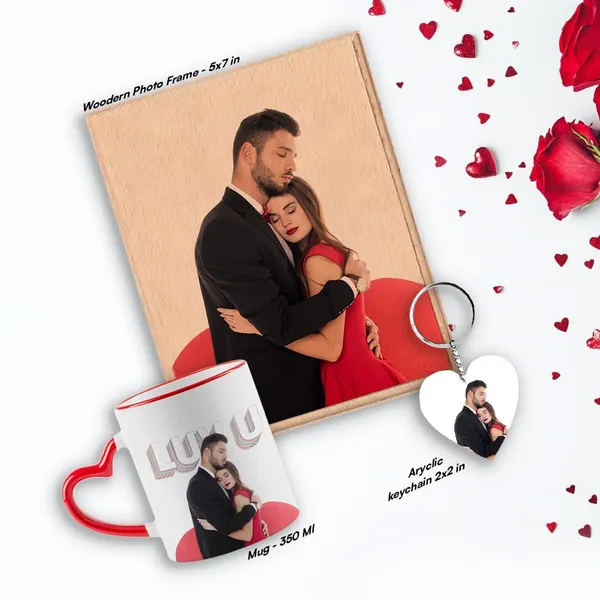 Personalized_Photo_Frame_Mug_And_Keychain_Gift_Set