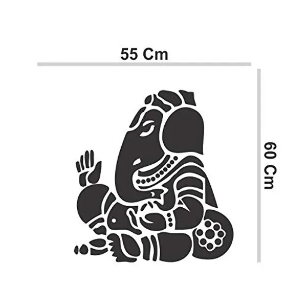 Vinyl_Black_Ganesha_Wall_Sticker