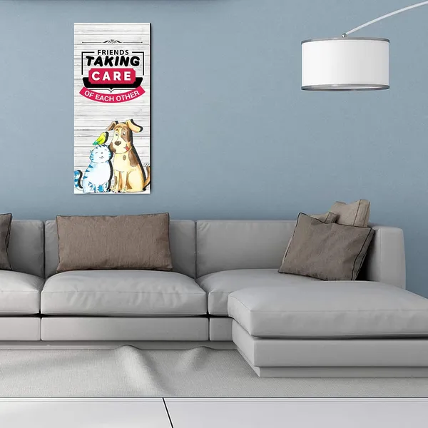 Mdf_Wood_Canvas_Framed_Quotation_Wall_Painting