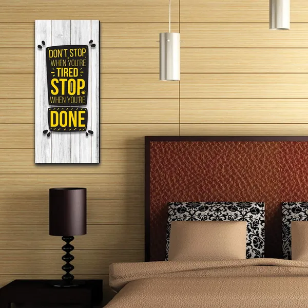Mdf_Wood_Canvas_Framed_Quotation_Wall_Painting