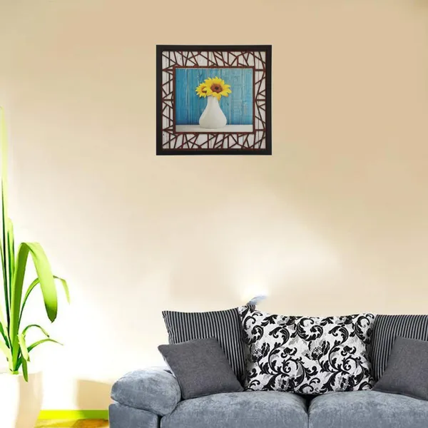 Canvas_Mdf_Wood_Sunflower_Framed_Wall_Art