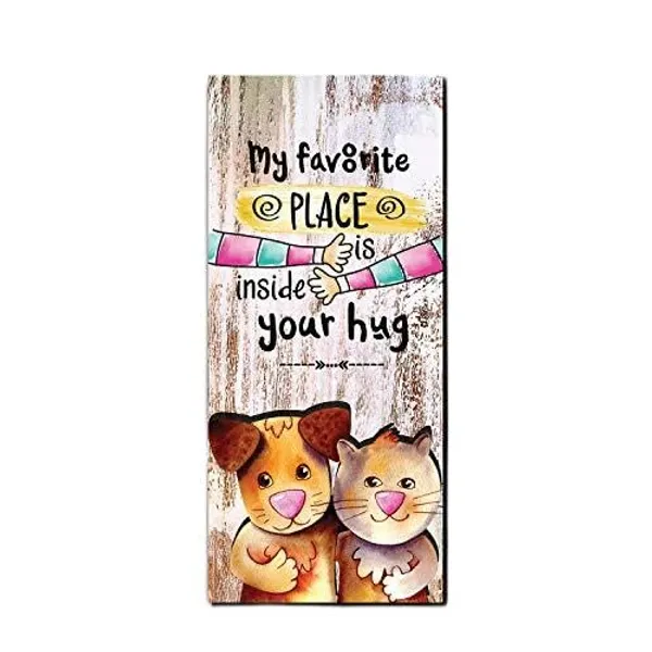 Mdf_Multicolour_Quote_Framed_Wall_Painting