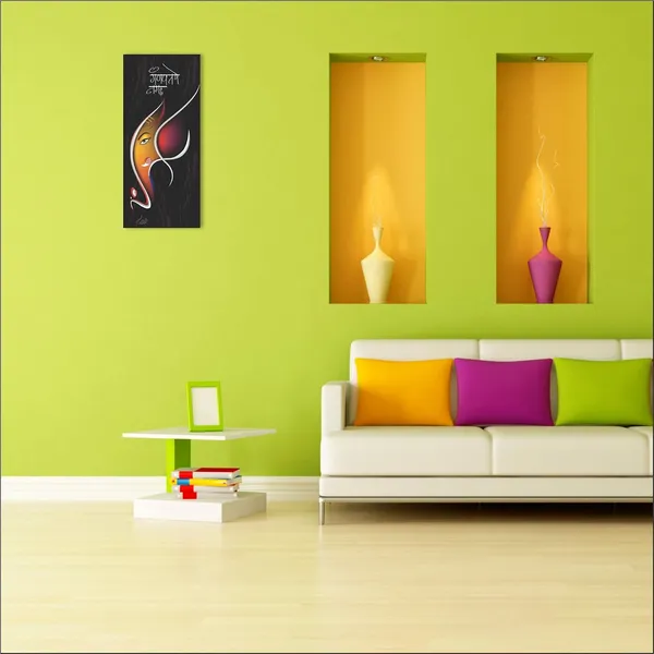 Mdf_Black_Ganesh_Wall_Sticker