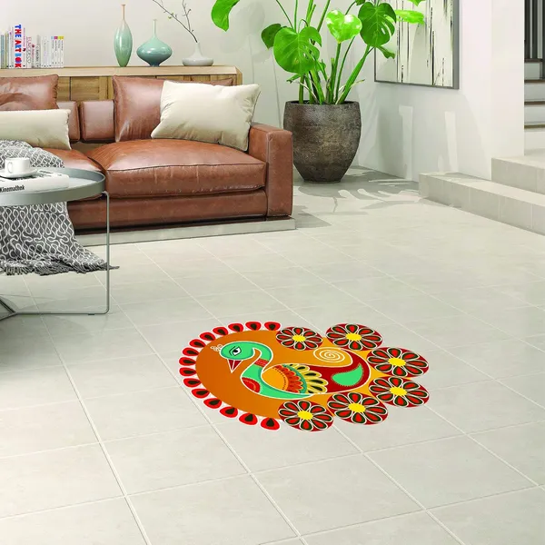 Vinyl_Festive_Peacock_Rangoli_Floor_Decal