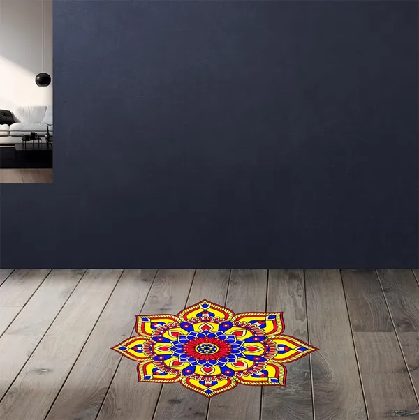 Vinyl_Festive_Rangoli_Design_4_Wall_Decal