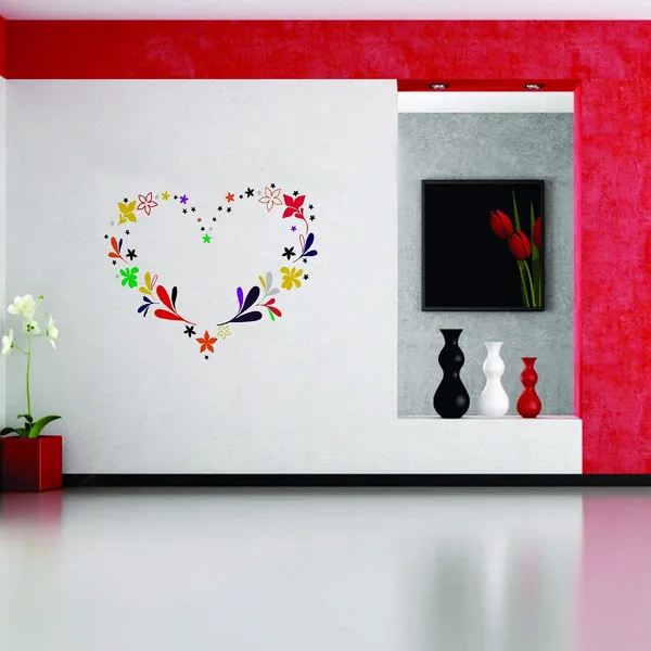 Vinyl_Heart_Shape_White_Wall_Sticker