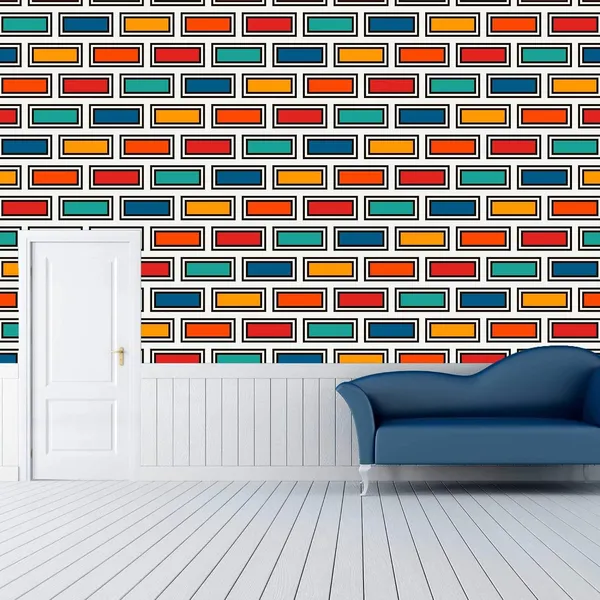 Pvc_Multi_Abstract_Bricks_Wallpaper