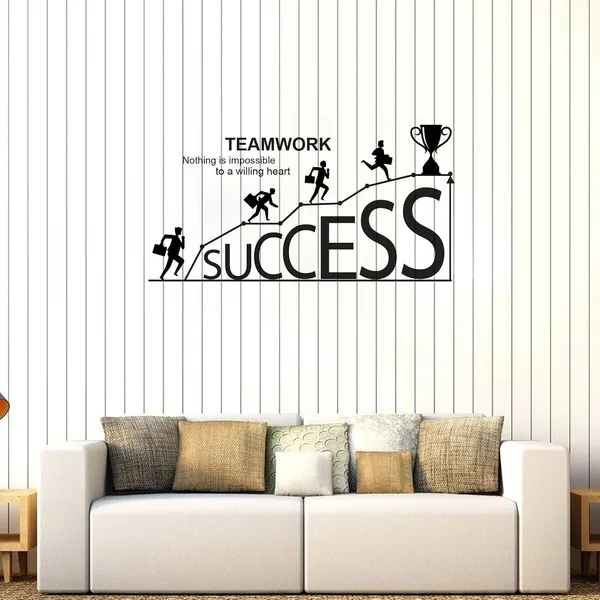Vinyl_Black_White_Teamwork_Motivational_Wall_Sticker