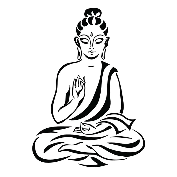 Vinyl_Black_White_Buddha_Wall_Sticker
