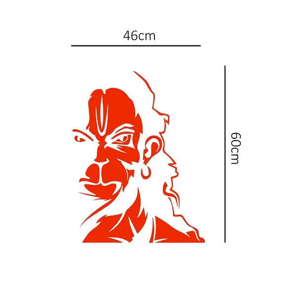 Vinyl_White_Hanuman_Wall_Sticker