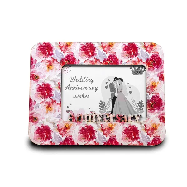 Mdf_Multicolour_Anniversary_Photo_Frame_20X25Cm