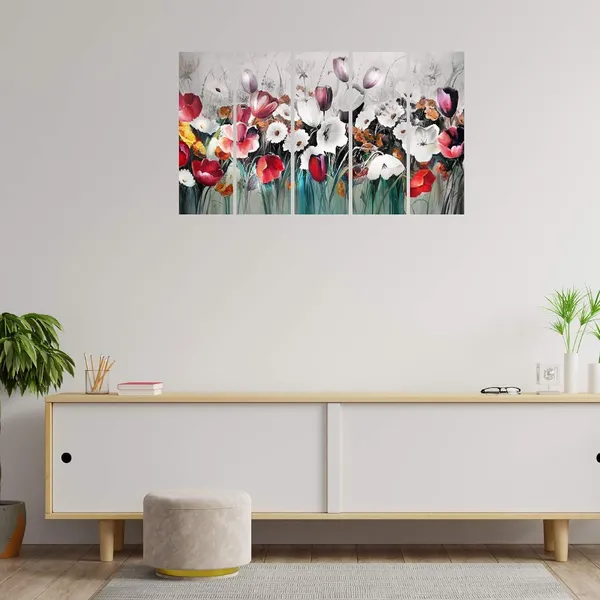 Wood_Black_Collage_Wall_Painting