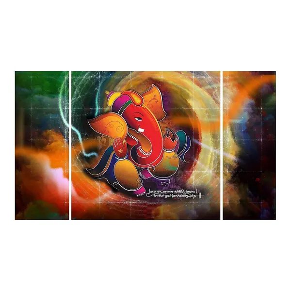 Wood_Black_Ganesha_Collage_Framed_Wall_Painting