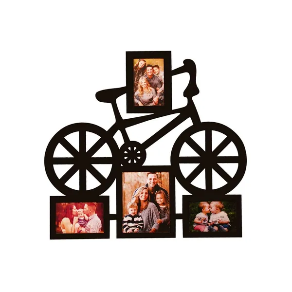 Mdf_Wood_Cycle_Collage_4-Photo_Frame