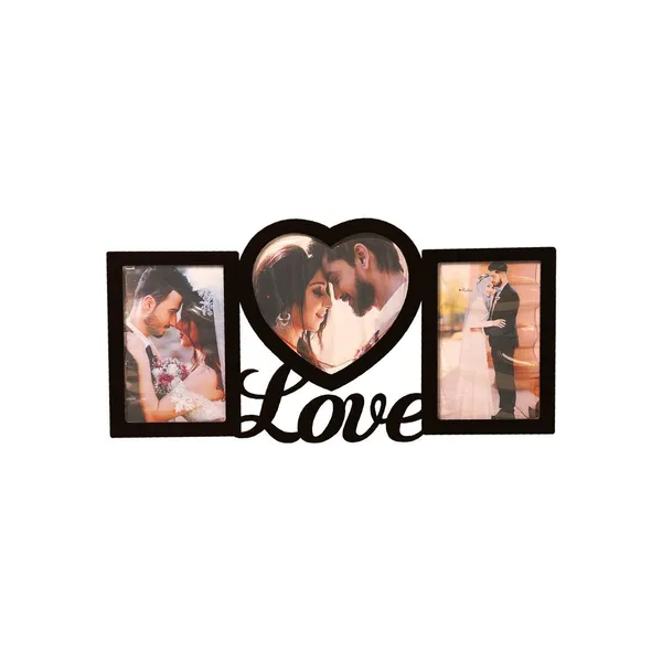 Mdf_Black_Couple_Collage_3-Photo_Frame