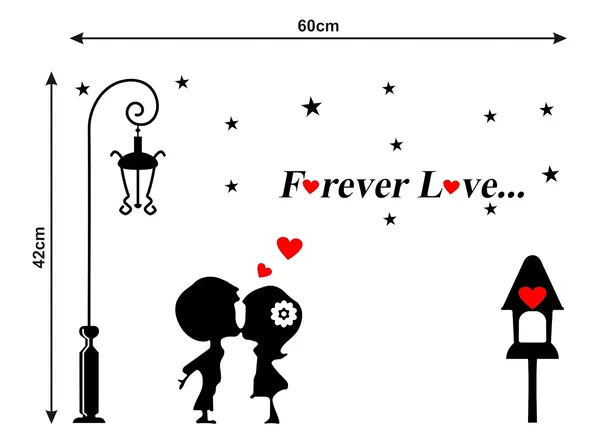 Vinyl_Forever_Love_Black_Wall_Decor_Sticker