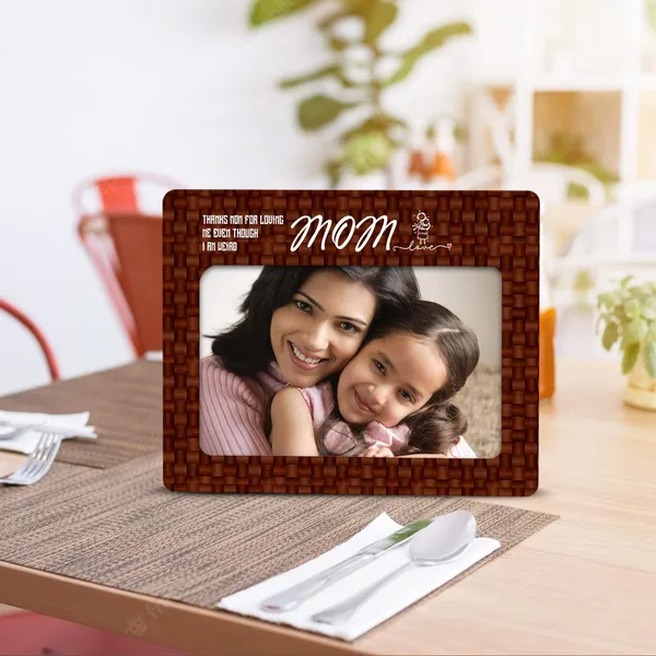 Mdf_Wood_Glass_Decorative_Gift_Photo_Frame_Combo