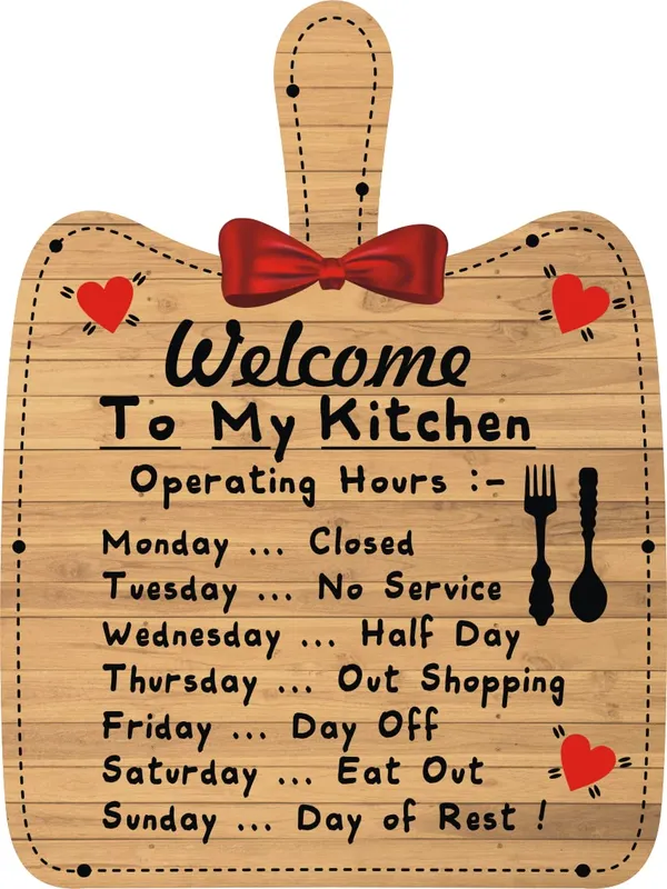 Wood_Kitchen_Rules_Framed_Wall_Art_Painting