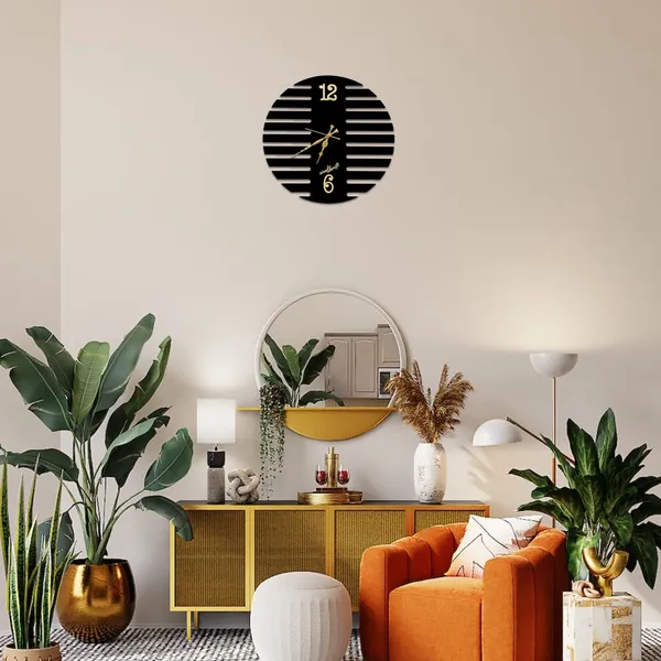 Plastic_Mdf_Rustic_Cut-Out_Numerals_Black_Wall_Clock