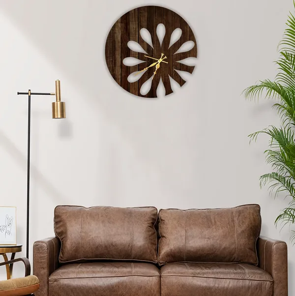 Plastic_Mdf_Rustic_Cut-Out_Numbers_Black_Wall_Clock_16_Inch