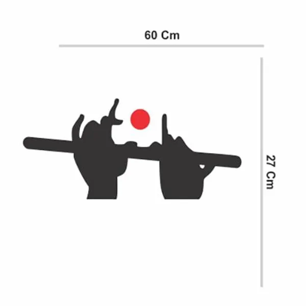 Vinyl_Black_Krishna_Wall_Decor_Sticker