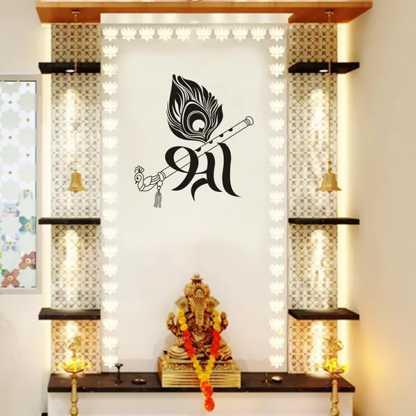 Vinyl_Black_Krishna_Wall_Decor_Sticker