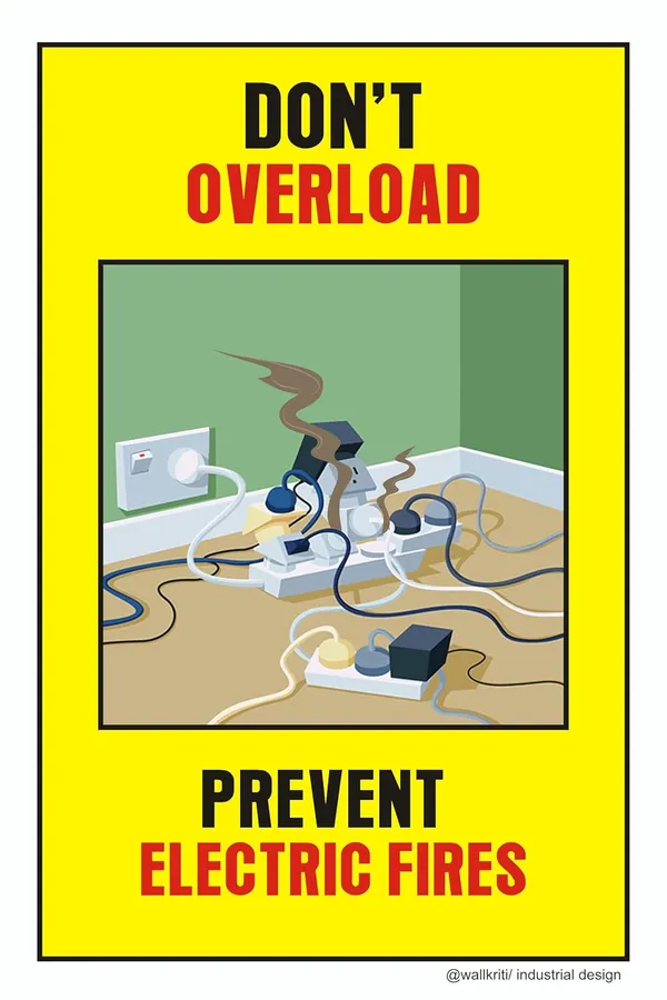 Pvc_Multicolor_Bilingual_Safety_Wall_Sign