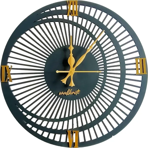 Plastic_Mdf_Rustic_Cut-Out_Numerals_Black_Wall_Clock