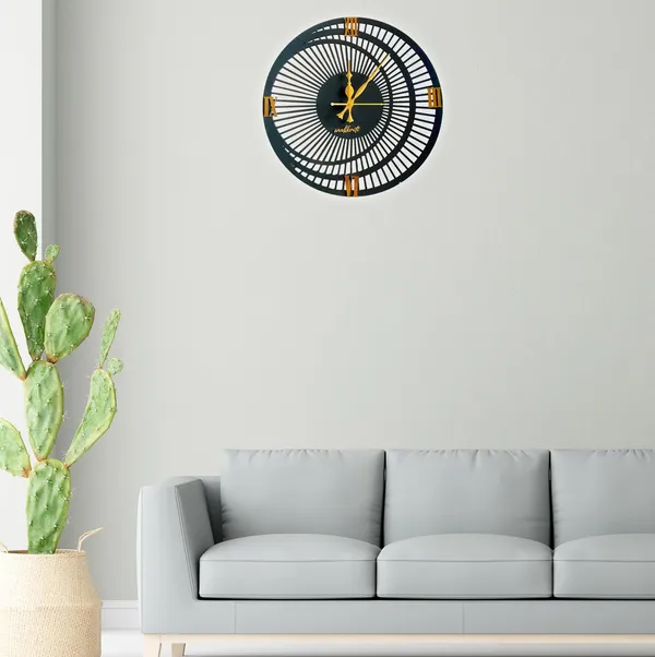Plastic_Mdf_Rustic_Cut-Out_Numerals_Black_Wall_Clock