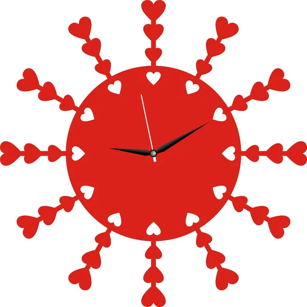 Plastic_Rustic_Cut-Out_Numerals_Black_Wall_Clock