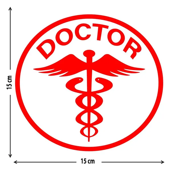 Vinyl_Medical_Professional_Doctor_Car_Decal_Sticker