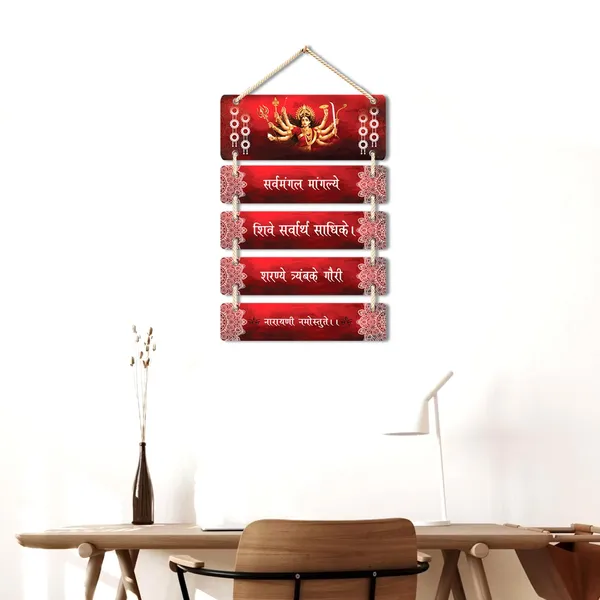 Wood_Goddess_Durga_Multicolor_Wall_Hanging