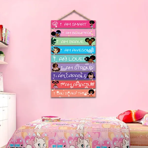 Pine_Vinyl_Multicolor_Girls_Affirmation_Panel_Wall_Hanging