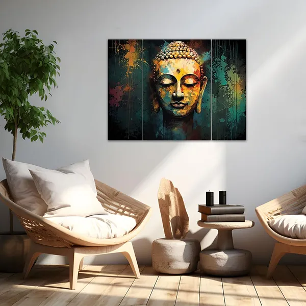 Paper_Abstract_Vibrant_Buddha_Digital_Print_Home_Decor