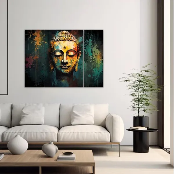 Paper_Abstract_Vibrant_Buddha_Digital_Print_Home_Decor