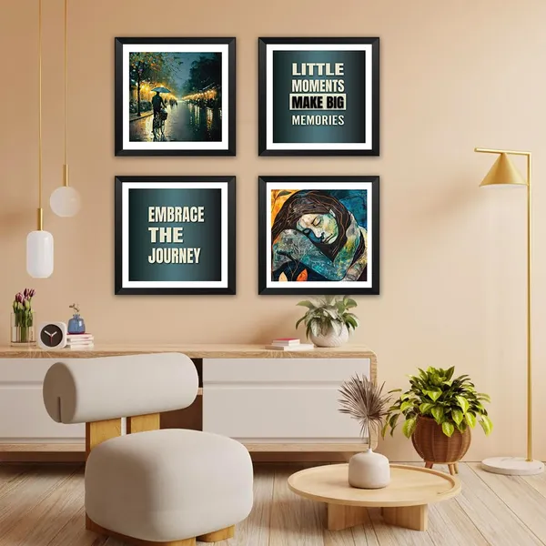 Paper_Cityscape_Abstract_Motivational_Quote_Framed_Wall_Art_Set