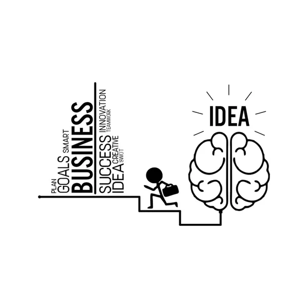 Vinyl_Black_White_Business_Success_Steps_Office_Wall_Decor