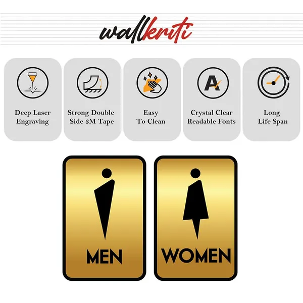 Metal_Modern_Restroom_Gender_Signs_Gold_Black_Set_Wall_Sign