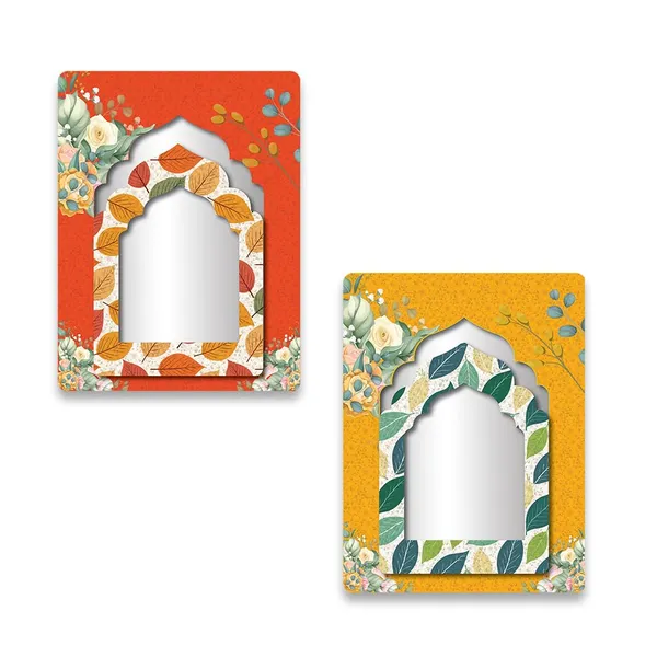 Glass_Mdf_Floral_Arch_Gold_Wall_Mirror_Set_Of_2